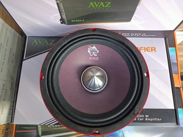 20 cm 200 Rms Midrange AVAZ M20-200 - Resim 3