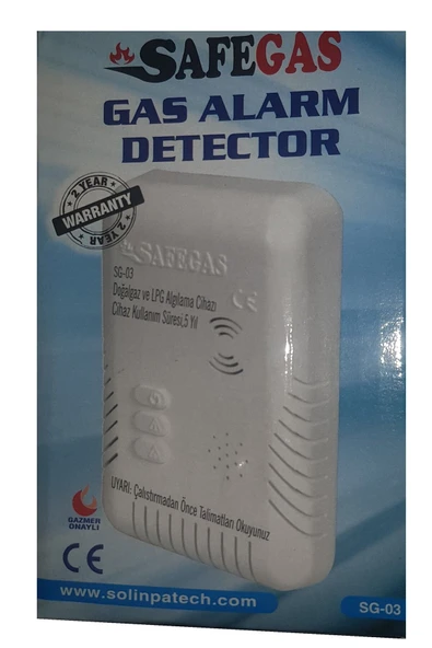 Safegas Gaz Doğalgaz , LPG Alarm Cihazı ürün görseli 1