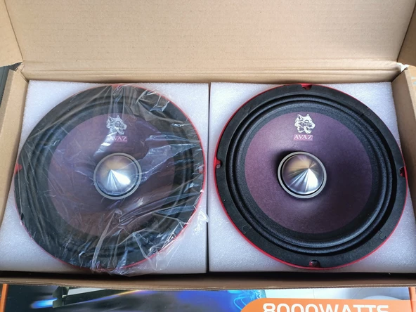 20 cm 200 Rms Midrange AVAZ M20-200 - Resim 4