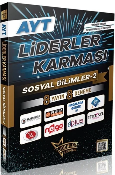 AYT Sosyal Bilimler 2 Branş Denemeleri Liderler Karması ürün görseli 1
