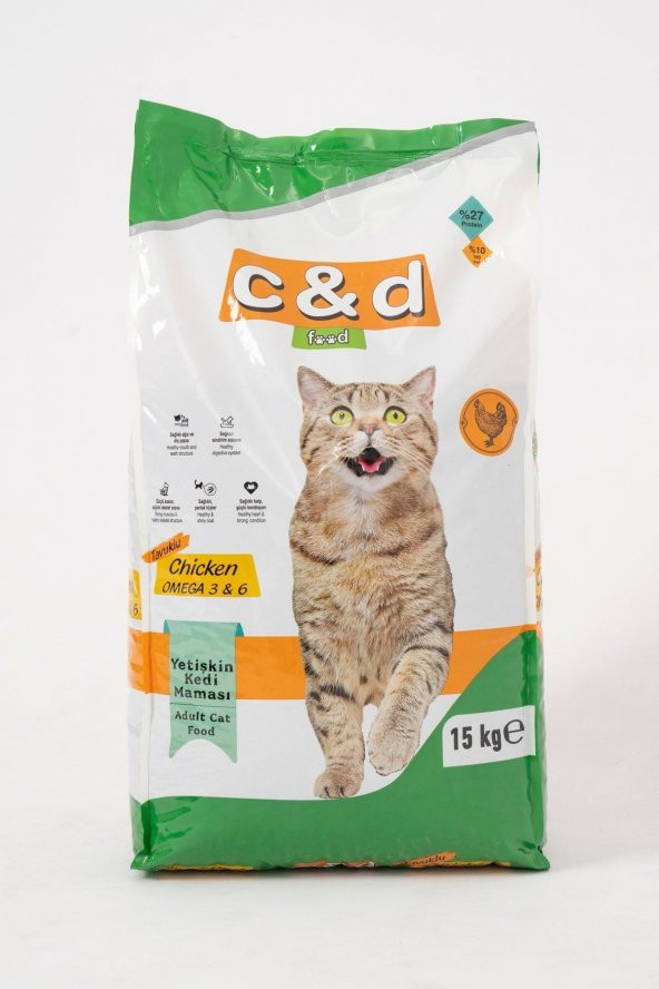 Hayal Sepeti Yetişkin Kedi Maması 15KG Tavuklu YENİ ÜRÜN PREMİUM OMEGA 3&6 ürün görseli 1