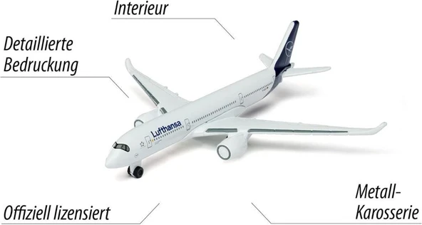 AIRPLANES A350-900 LUFTHANSA - Resim 6