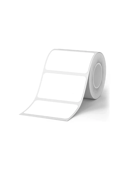 Zuidid 50 x 30 mm Lamine Termal Etiket 230 Adet - Phomemo M110 - M220 - M221 Modellere Uyumludur ürün görseli 1