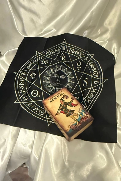 Tarot Orjinal Tarot Kart Regin Collegtive Antik Tarot Başlangıç Tarot Destesi Ve Kitabı Örtüsü ürün görseli 1