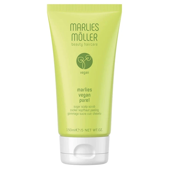 Marlies Moller Vegan Pure Sugar Scalp Scrub 150 ml Saç Peelingi ürün görseli 1