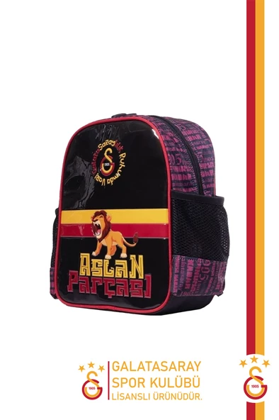 Galatasaray Orijinal Lisanslı Spor Çocuk Sırt Çantası Gs Aslan Parçası Çanta ürün görseli 1
