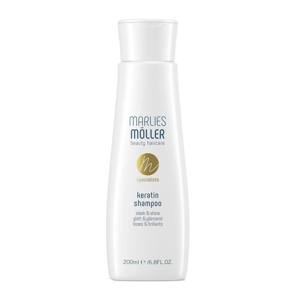 Marlies Möller Keratin Shampoo 200 ml Onarıcı Keratin Şampuan ürün görseli 1