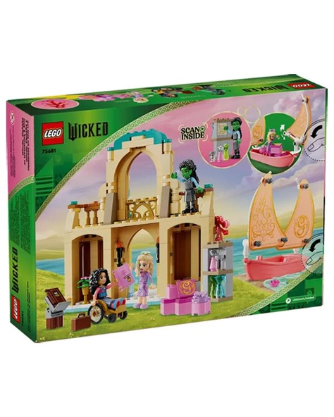Lego Wicked Glinda Elphaba ve Nessarose Shiz Üniversitesinde 75681 ürün görseli 1