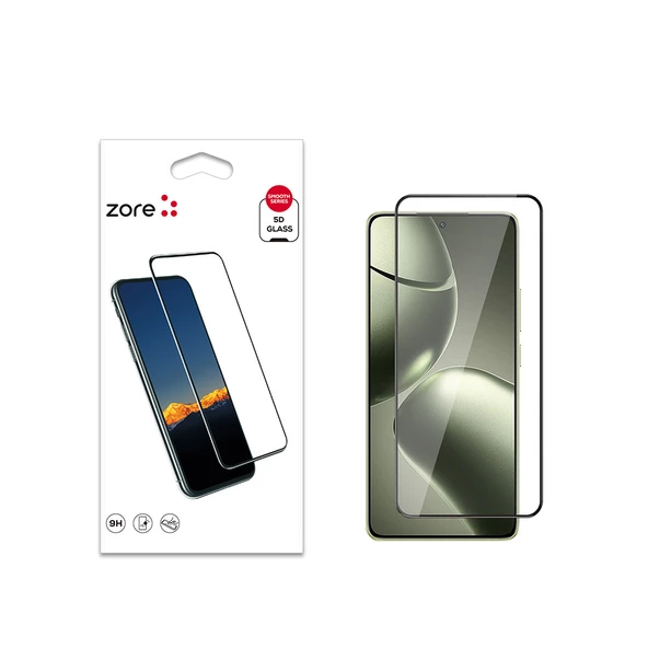 Xiaomi 14T Zore Kenarları Kırılmaya Dayanıklı Cam Ekran Koruyucu ürün görseli 1
