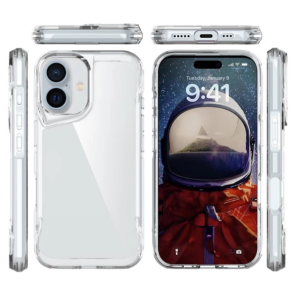 Apple iPhone 16 Kılıf Zore T-Max Kapak - Resim 7