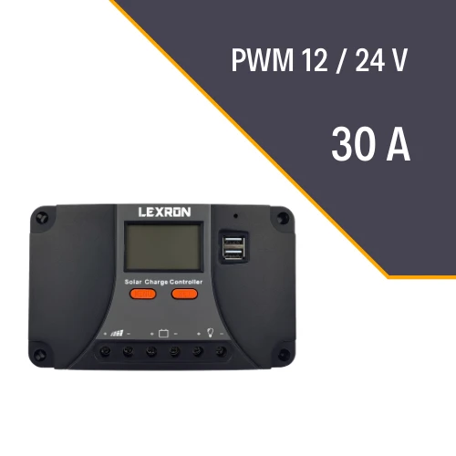 LEXRON 30A PWM ŞARJ KONTROL CİHAZI ürün görseli 1