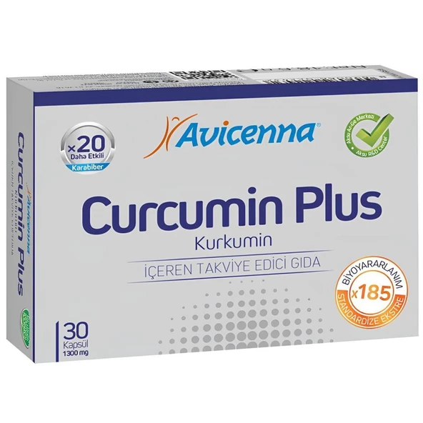 Avicenna Curcumin Plus 30 Tablet ürün görseli 1