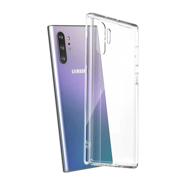 Galaxy Note 10 Plus Kılıf Zore Kamera Korumalı Süper Silikon Kapak ürün görseli 1