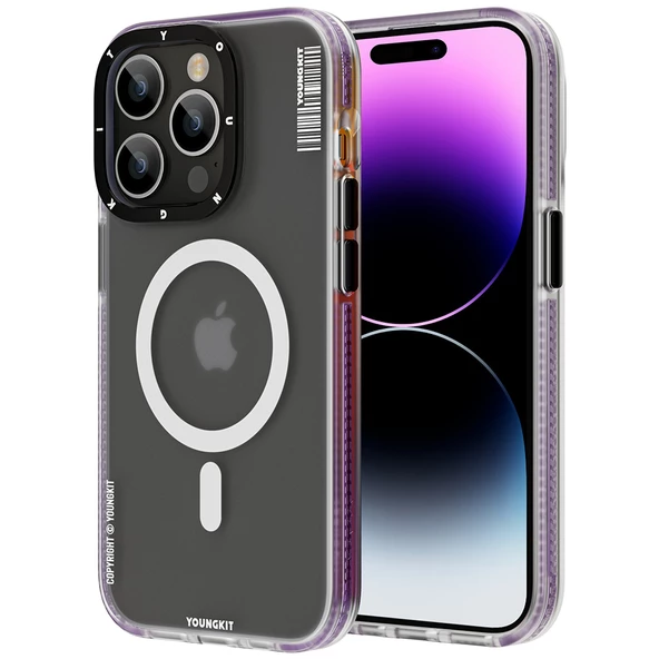 Youngkit Apple iPhone 12 Pro Max Kılıf Magsafe Şarj Özellikli Youngkit Jane Sand Serisi Kapak ürün görseli 1