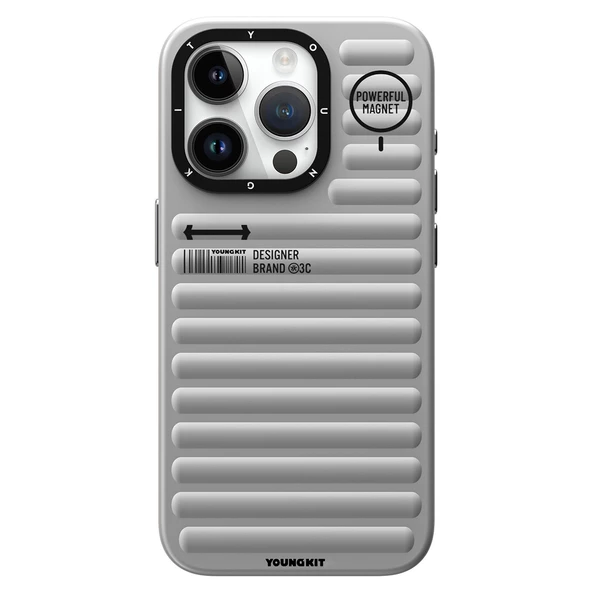 Youngkit Apple iPhone 15 Pro Max Kılıf Mat Renkli Tasarım YoungKit Original Serisi Kapak ürün görseli 1