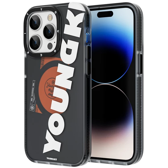 Youngkit Apple iPhone 13 Pro Max Kılıf Magsafe Şarj Özellikli Youngkit Binfen Serisi Yazı Temalı Kapak ürün görseli 1