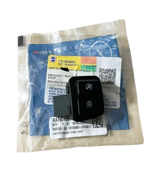TVS JUPITER 125 STAR-STOP ANAHTARI -DÜĞMESİ KA160400 ürün görseli 1