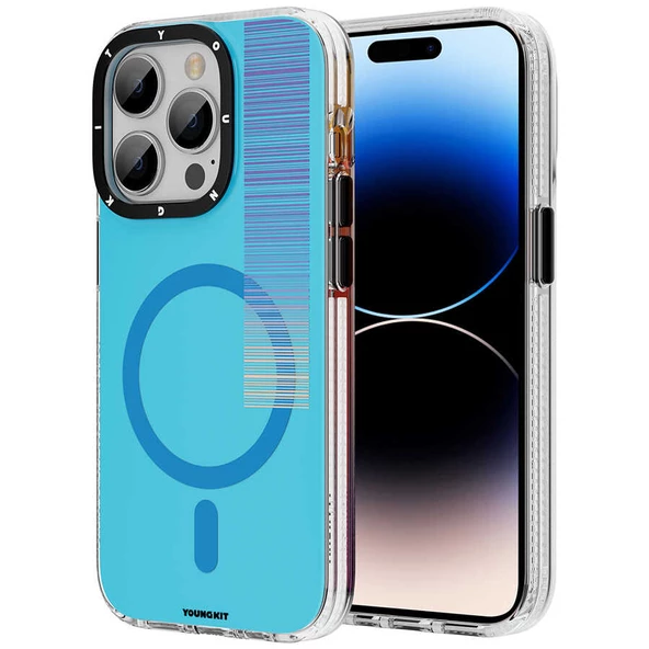 Youngkit Apple iPhone 14 Pro Max Kılıf Magsafe Şarj Özellikli Youngkit Pure Serisi Kapak ürün görseli 1