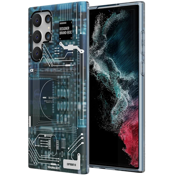 Youngkit Galaxy S22 Ultra Kılıf YoungKit Technology Serisi Kapak ürün görseli 1