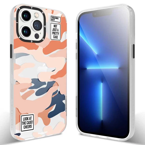 Youngkit Apple iPhone 13 Pro Kılıf YoungKit Kamuflaj Serisi Kapak ürün görseli 1