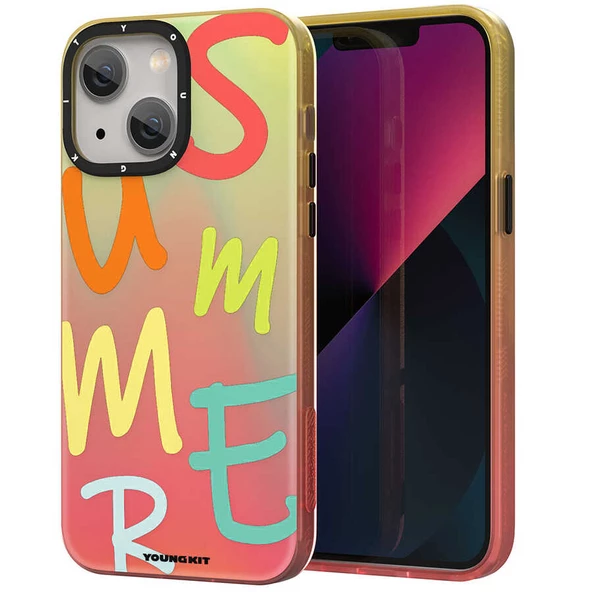 Youngkit Apple iPhone 13 Kılıf YoungKit Summer Serisi Kapak ürün görseli 1