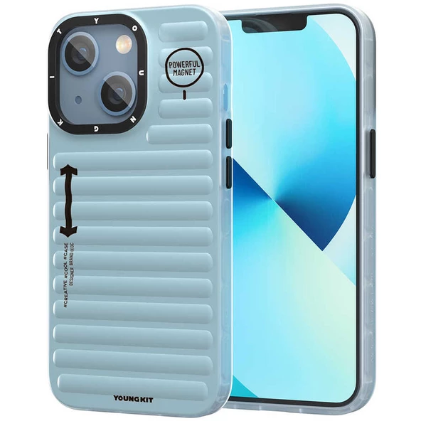 Youngkit Apple iPhone 13 Kılıf YoungKit Plain Coloured Serisi Kapak ürün görseli 1