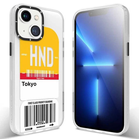 Youngkit Apple iPhone 13 Kılıf YoungKit Any Time Trip Serisi Kapak ürün görseli 1