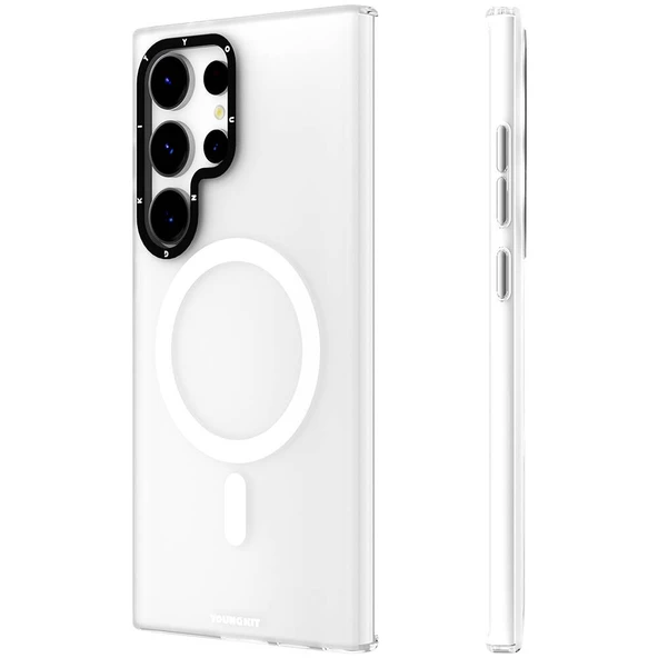 Youngkit Galaxy S24 Ultra Kılıf Magsafe Şarj Özellikli Youngkit Hidden Sand Serisi Kapak ürün görseli 1