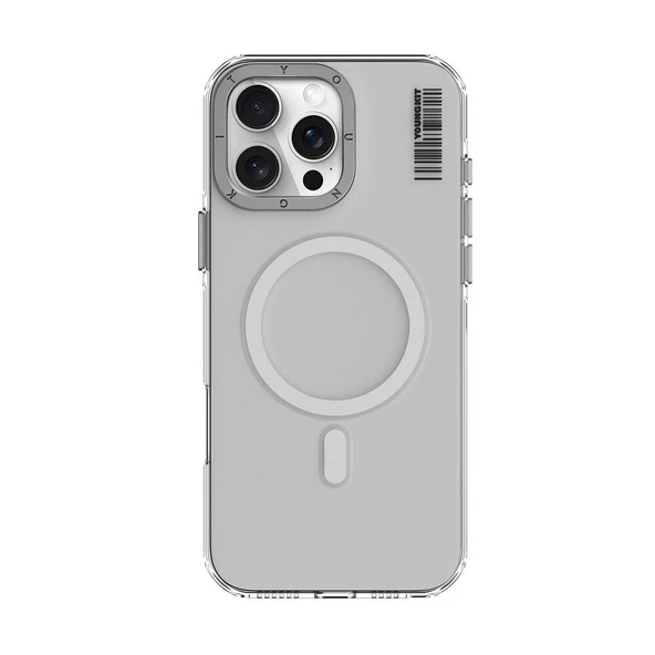 Youngkit Apple iPhone 16 Pro Max Kılıf Magsafe Şarj Özellikli Şeffaf Youngkit Crystal Shield Serisi Kapak ürün görseli 1