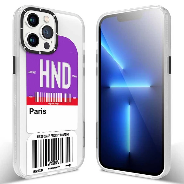 Youngkit Apple iPhone 13 Pro Kılıf YoungKit Any Time Trip Serisi Kapak ürün görseli 1