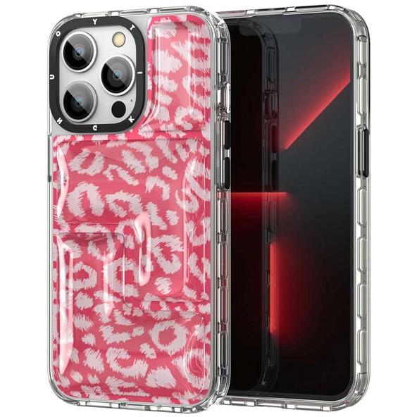 Youngkit Apple iPhone 13 Pro Kılıf YoungKit Leopard Article Serisi Kapak ürün görseli 1