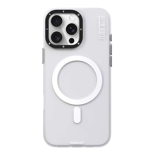 Youngkit Apple iPhone 16 Pro Max Kılıf Magsafe Şarj Özellikli Youngkit Hidden Sand Serisi Kapak ürün görseli 1