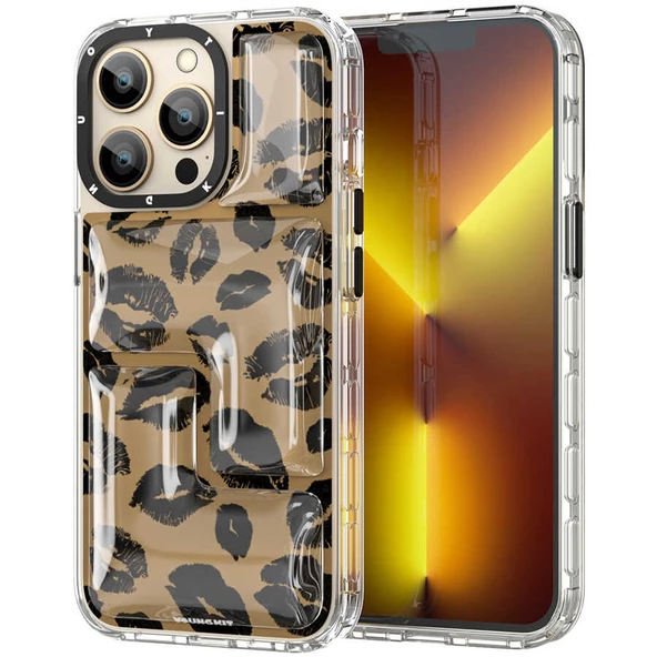 Youngkit Apple iPhone 13 Pro Max Kılıf YoungKit Leopard Article Serisi Kapak ürün görseli 1