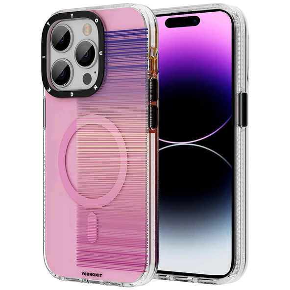 Youngkit Apple iPhone 14 Pro Kılıf Magsafe Şarj Özellikli Youngkit Pure Serisi Kapak ürün görseli 1
