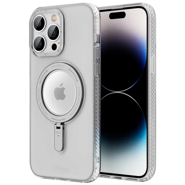 Youngkit Apple iPhone 14 Pro Max Kılıf Magsafe Şarj Özellikli Youngkit Rock Serisi Kapak ürün görseli 1
