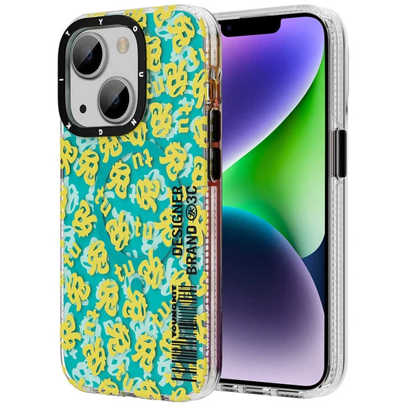 Youngkit Apple iPhone 14 Plus Kılıf Magsafe Şarj Özellikli Youngkit Play Rabbit Serisi Kapak ürün görseli 1