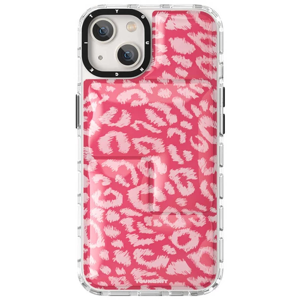 Youngkit Apple iPhone 13 Kılıf YoungKit Leopard Article Serisi Kapak - Resim 4
