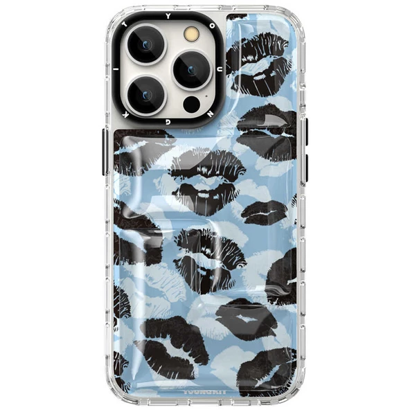 Youngkit Apple iPhone 13 Pro Max Kılıf YoungKit Leopard Article Serisi Kapak - Resim 5