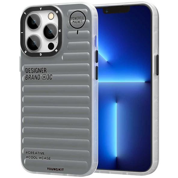 Youngkit Apple iPhone 13 Pro Kılıf YoungKit Plain Coloured Serisi Kapak ürün görseli 1