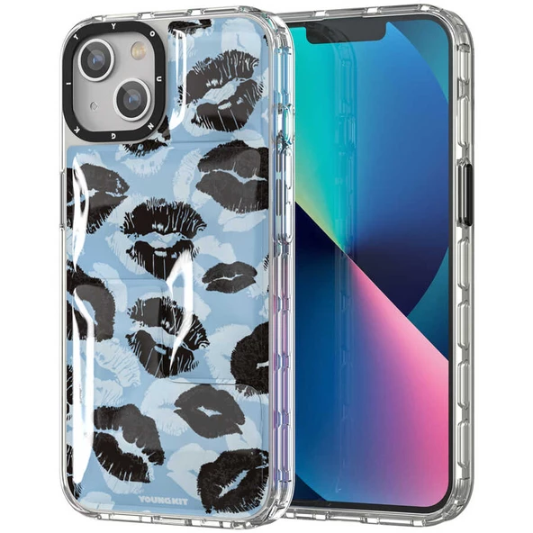 Youngkit Apple iPhone 13 Kılıf YoungKit Leopard Article Serisi Kapak ürün görseli 1