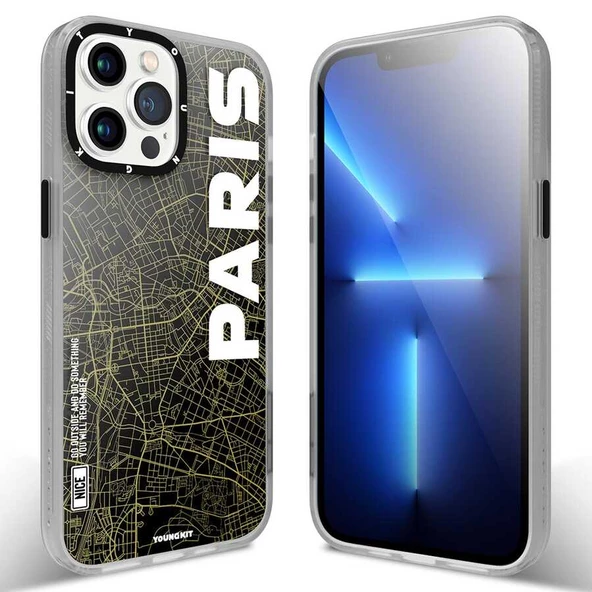 Youngkit Apple iPhone 12 Pro Max Kılıf YoungKit World Trip Serisi Kapak ürün görseli 1
