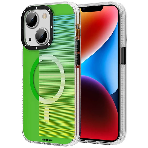 Youngkit Apple iPhone 13 Kılıf Magsafe Şarj Özellikli Youngkit Pure Serisi Kapak ürün görseli 1