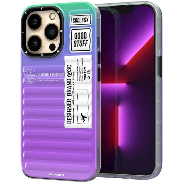 Youngkit Apple iPhone 14 Pro Max Kılıf YoungKit The Secret Color Serisi Kapak ürün görseli 1