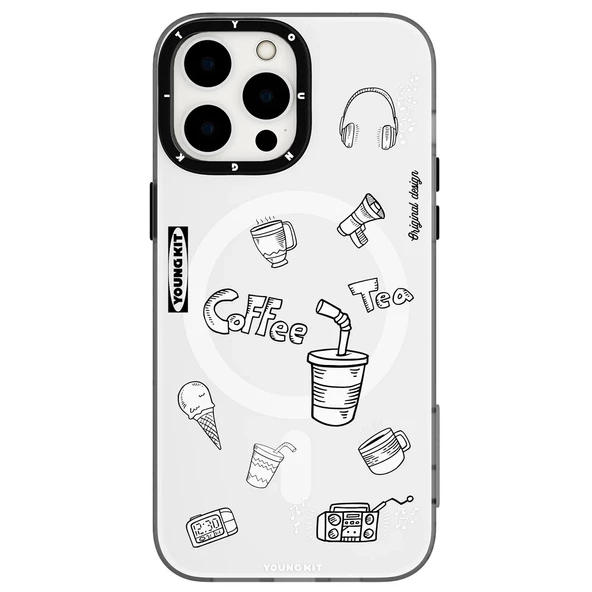 Youngkit Apple iPhone 14 Pro Kılıf Magsafe Şarj Özellikli Desenli Youngkit Plaything Serisi Kapak ürün görseli 1