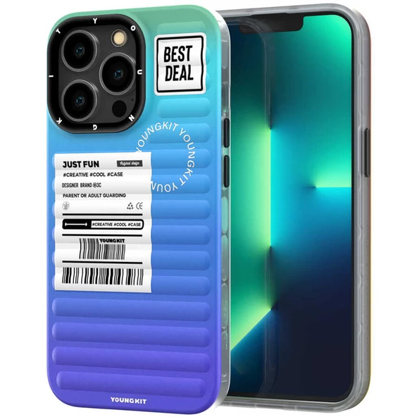 Youngkit Apple iPhone 12 Pro Max Kılıf YoungKit The Secret Color Serisi Kapak ürün görseli 1