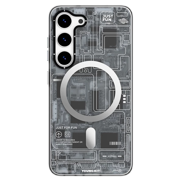 Youngkit Galaxy S23 Plus Kılıf Magsafe Şarj Özellikli YoungKit Technology Serisi Kapak ürün görseli 1