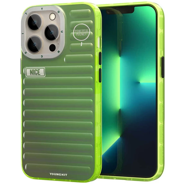 Youngkit Apple iPhone 12 Pro Max Kılıf YoungKit Plain Coloured Serisi Kapak ürün görseli 1