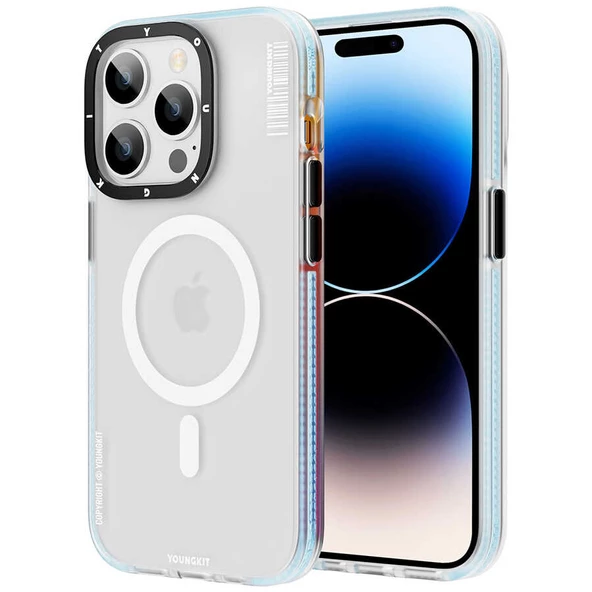 Youngkit Apple iPhone 13 Pro Kılıf Magsafe Şarj Özellikli Youngkit Jane Sand Serisi Kapak ürün görseli 1