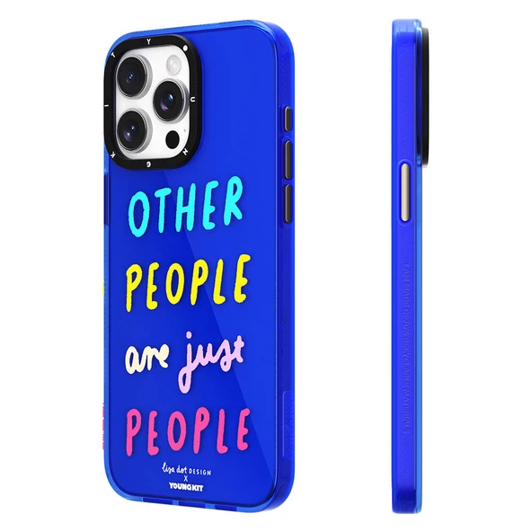 Youngkit Apple iPhone 14 Pro Kılıf Yazı Desenli Youngkit Mindfulness Serisi Kapak ürün görseli 1