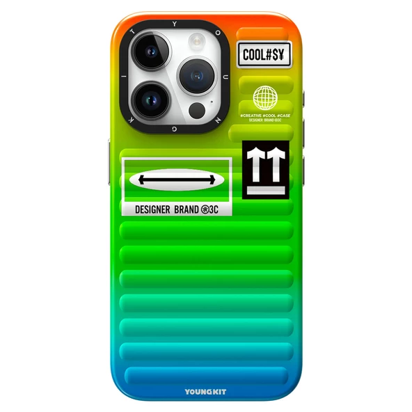 Youngkit Apple iPhone 15 Pro Kılıf YoungKit The Secret Color Serisi Kapak ürün görseli 1